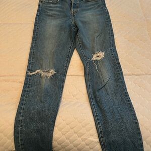 Levi's Blue Boyfriend Jeans